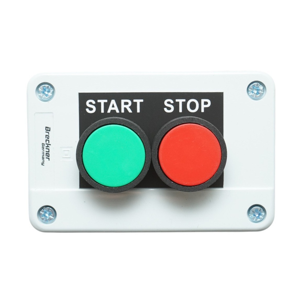 Carcasa butoane comanda START/STOP cu revenire 1NO+1NC