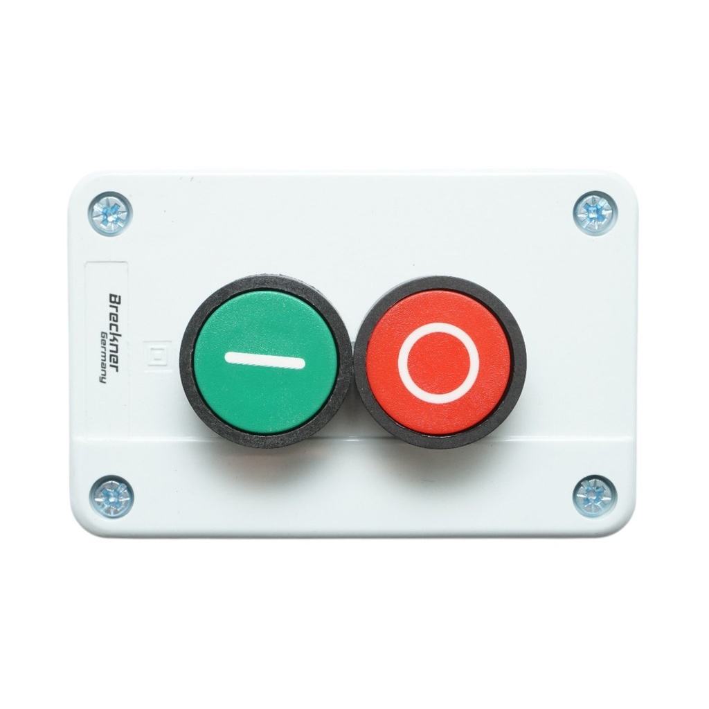 Carcasa butoane comanda START/STOP cu revenire 1NO+1NC
