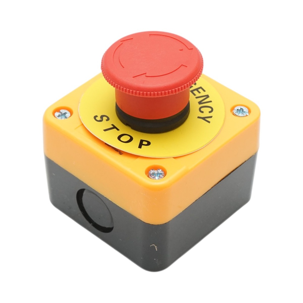Carcasa buton comanda oprire de urgenta prin rasucire tip ciuperca cu revenire 1NO 40mm