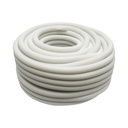 Tub flexibil copex 25mm cu fir, ignifug din polietilena HDPE, 320N gri 50m/rola