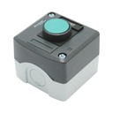 Carcasa buton comanda START verde cu revenire 1NO