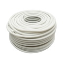 Tub flexibil copex 16mm cu fir, ignifug din polietilena HDPE, 750N gri 100m/rola