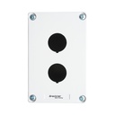Carcasa comanda 2 butoane 108x71x65mm