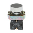 Buton comanda metalic negru cu revenire 1NO+1NC, 400V/10A, LAY5