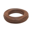 Cablu electric cupru 1.5mm maro MYF H07V-K, izolatie PVC 450/750V 100m/rola