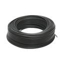 Cablu electric cupru 2.5mm negru MYF H07V-K, izolatie PVC 450/750V 100m/rola