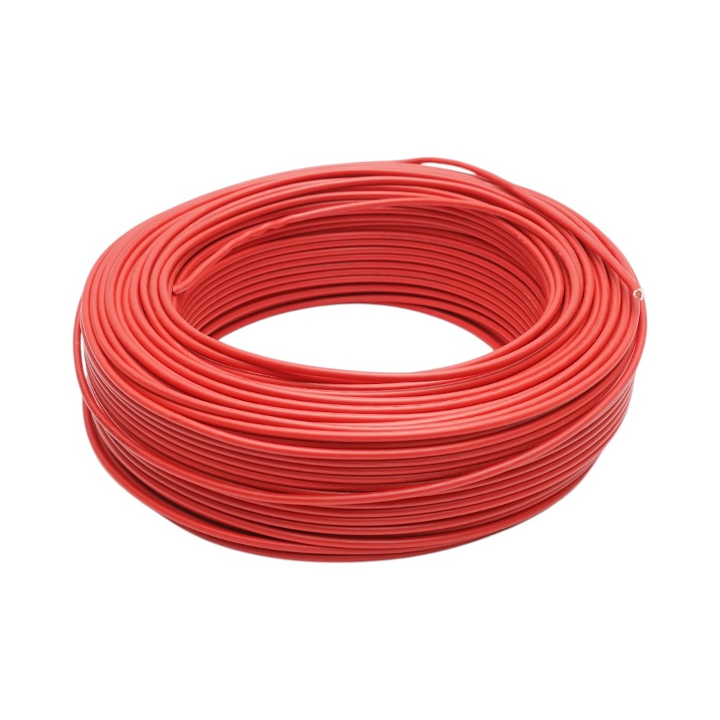 Cablu electric cupru 2.5mm rosu MYF H07V-K, izolatie PVC 450/750V 100m/rola