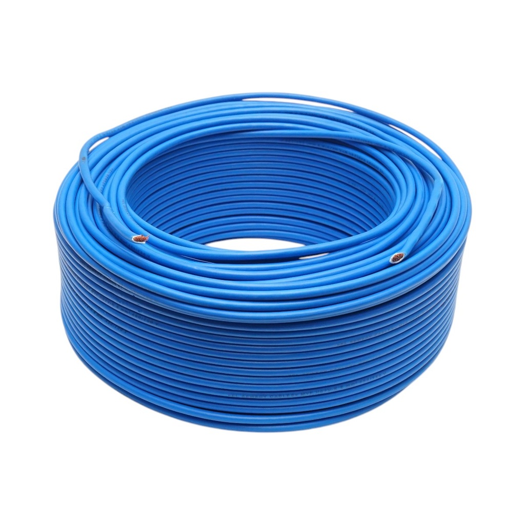 Cablu electric cupru 6mm albastru MYF H07V-K, izolatie PVC 450/750V 100m/rola