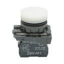 Indicator semnalizare LED alb 220V, 14mA, TB5