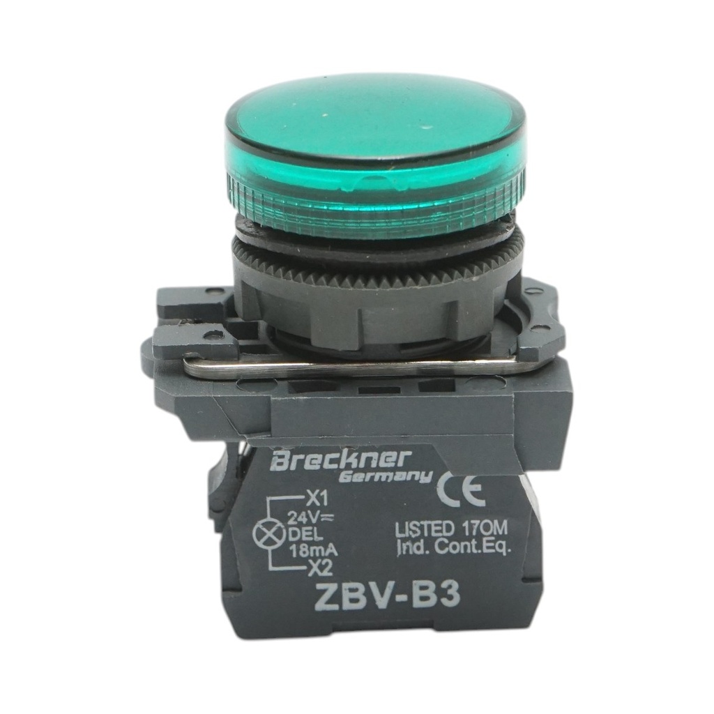 Indicator semnalizare LED alb 24V, 18mA, TB5