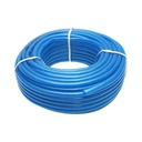 Furtun gradina PVC transparent 1/2 inch (12.7mm) cu insertie textila impletita 50m/rola