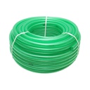 Furtun gradina PVC transparent 3/4 inch (19mm) cu insertie textila impletita 50m/rola