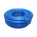 Furtun gradina PVC transparent 1 inch (25.4mm) cu insertie textila impletita 50m/rola