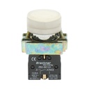 Buton comanda alb cu capac protectie IP65, 1NO, 400V/10A, LAY5