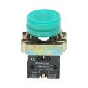 Buton comanda verde cu capac protectie IP65, 1NO, 400V/10A, LAY5