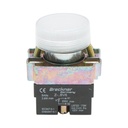 Buton indicator LED alb 220V LAY5