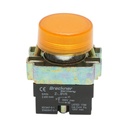 Buton indicator LED galben 220V LAY5