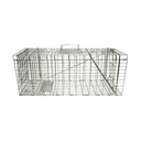 Capcana animale salbatice tip colivie robusta metalica 78x30x32cm