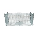 Capcana animale salbatice tip colivie pliabila metalica 75x26x30cm