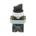 Selector 2 pozitii cu retinere negru 1NO, 400V/10A BD21