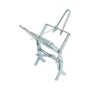 Capcana otel mecanica tip cleste pentru cartite, popandai si soareci de camp 21x12x15cm