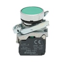 Buton comanda cu revenire verde 1NO, 10A, TB4-BA31