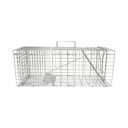 Capcana animale salbatice tip colivie robusta metalica 66x25x25cm
