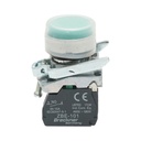 Buton comanda cu revenire si capac protectie 22mm, 1NO, TB4-BP31, IP65