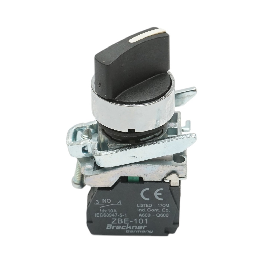 Selector 2 pozitii cu retinere 1NO, TB4-BD21