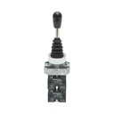 Comutator joystick 4 pozitii cu revenire 4NO, 400V/10A