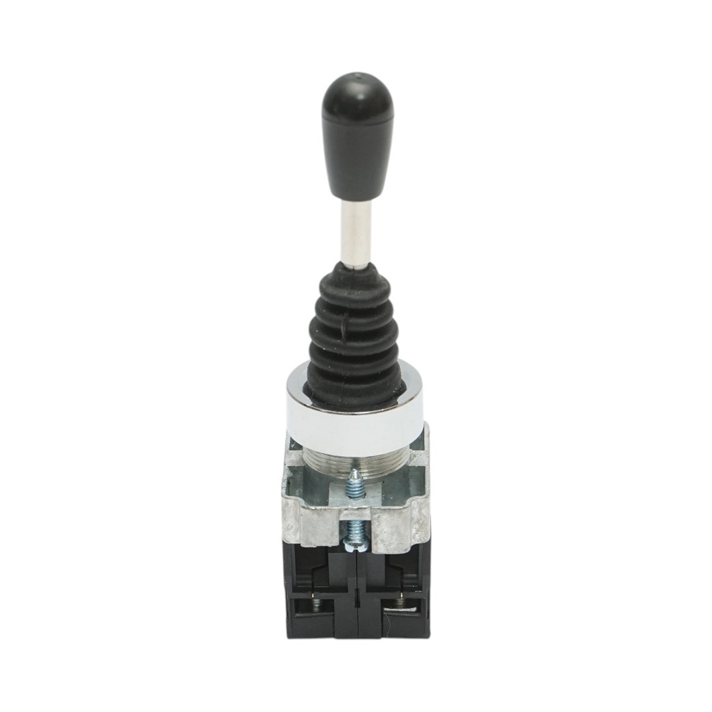 Comutator joystick 2 pozitii cu revenire 2NO, 400V/10A