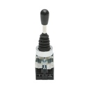 Comutator joystick 2 pozitii cu revenire 2NO, 400V/10A