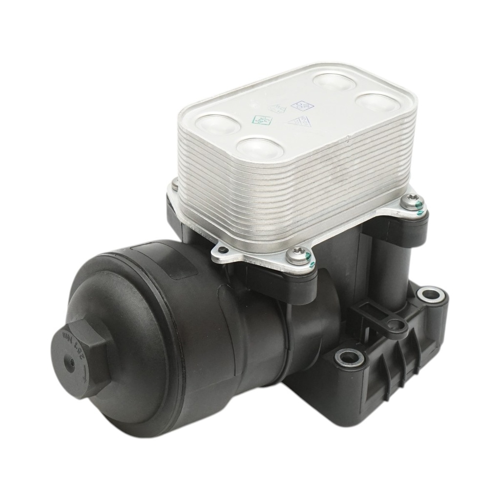 Locas filtru ulei cu racitor VW, Audi Skoda, Seat cod OEM 03L115389C, 03L117021C, 3135519, 24003158