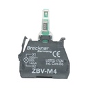 Element bloc contact auxiliar LED 220V/14mA