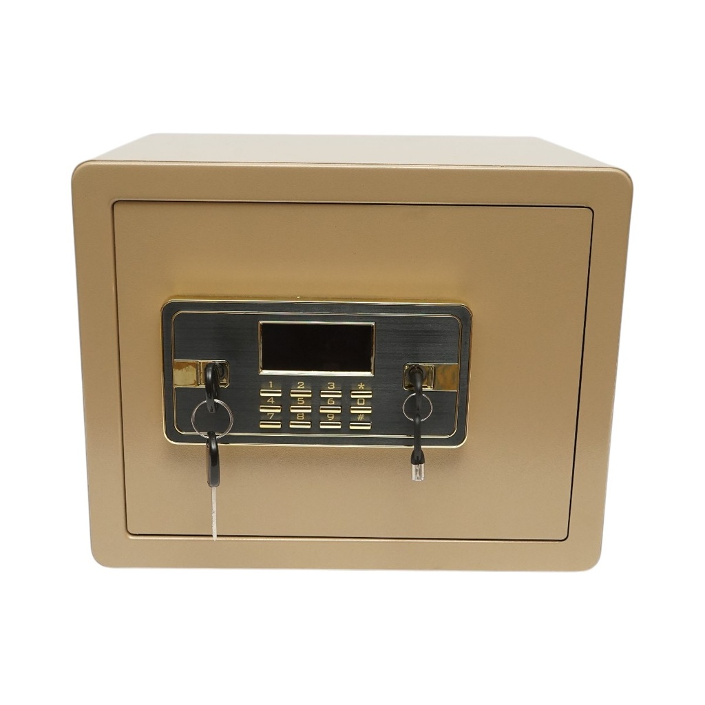 Seif mobila cu display, inchidere electronica si 4 chei 300x350x300mm