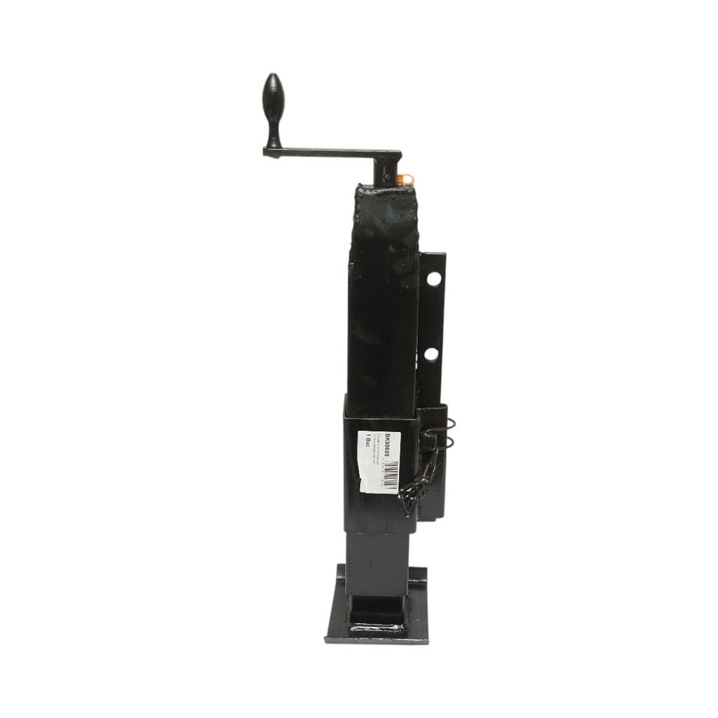 Picior de sprijin remorca reglabil cu manivela 50cm, fixare laterala, cilindru 80mm sarcina maxima 6000Kg