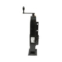 Picior de sprijin remorca reglabil cu manivela 50cm, fixare laterala, cilindru 80mm sarcina maxima 6000Kg