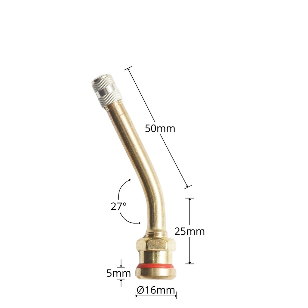 Valva roata camion tubeless 75mm V3-20-7