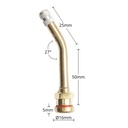 Valva roata camion tubeless 75mm V3-20-10