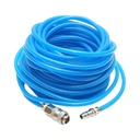 Furtun aer compresor 15m PU 5x8mm si cuple rapide universale