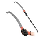 Fierastrau taiat crengi 400mm, lama otel curbata, maner pentru coada telescopica