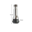 Valva roata auto tubeless 51mm TR414AC cromata