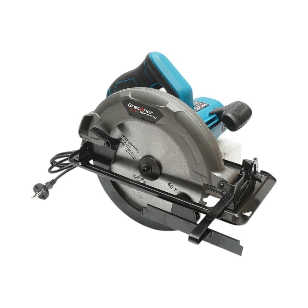 Fierastrau circular de mana 2000W, 220V, disc 235mm, taiere unghi 0-45°, turatie 4100rpm