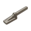 Suport, bolt balama oblon remorca tip mos sudabil 110x55x20mm