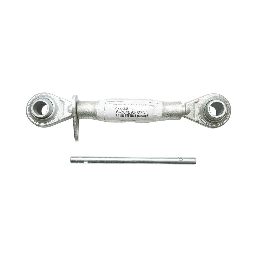 Tirant central reglabil 256-350mm, categoria 1-1, filet M22x2.5