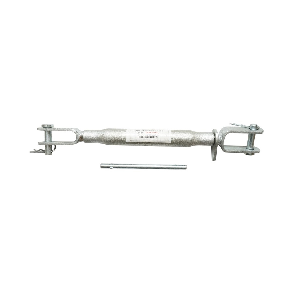 Tija reglabila laterala tirant 450-600mm, filet M24x3