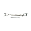 Tija reglabila laterala tirant 450-600mm, filet M24x3