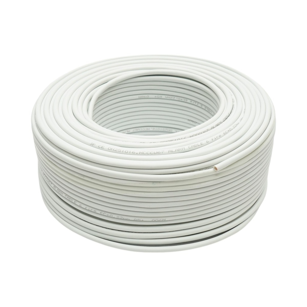 Cablu alarma cupru 6x0.22mm (6AF22) PVC ignifug 100m/rola Q5+