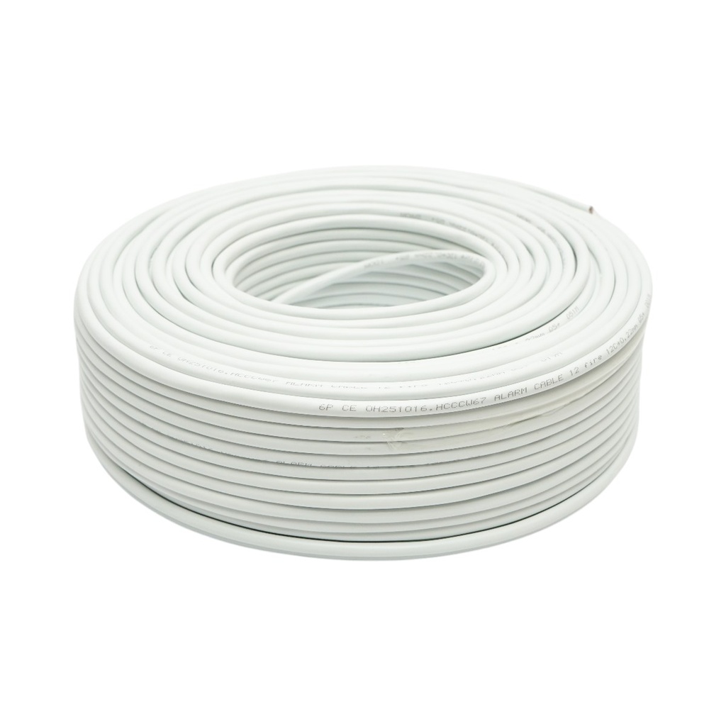 Cablu alarma cupru 12x0.22mm (12AF22) PVC ignifug 100m/rola Q5+