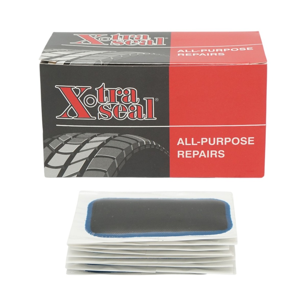 Petice vulcanizare dreptunghiulare 75x45mm pentru camere de aer X-TRA SEAL